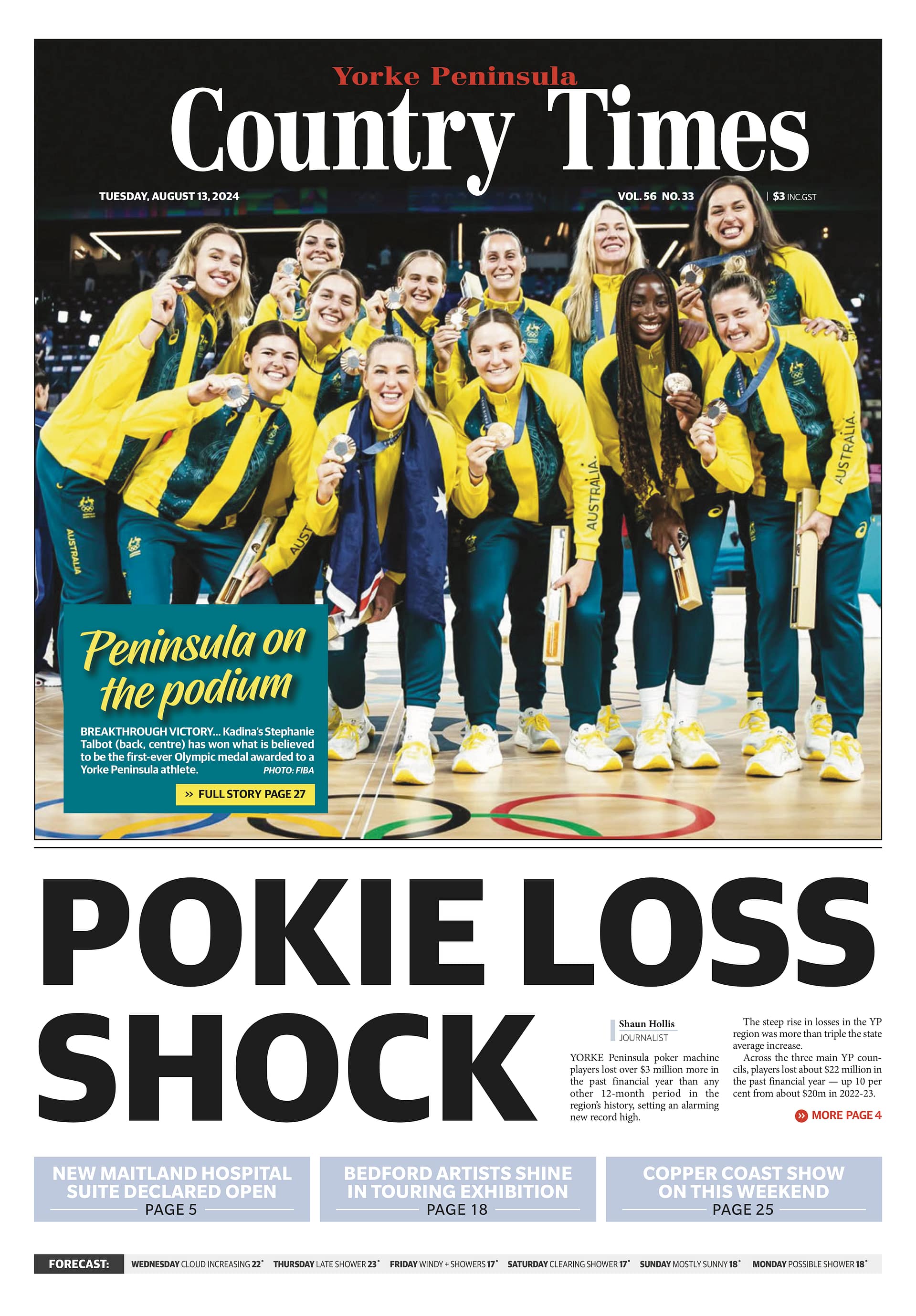 Yorke Peninsula Country Times 13 August 2024