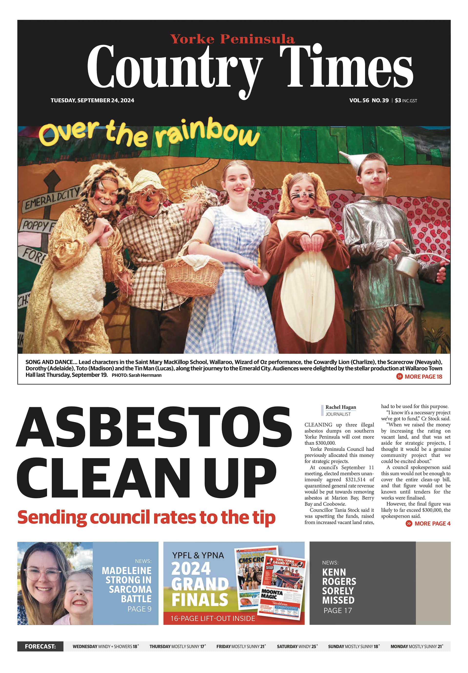 Yorke Peninsula Country Times 24 September 2024