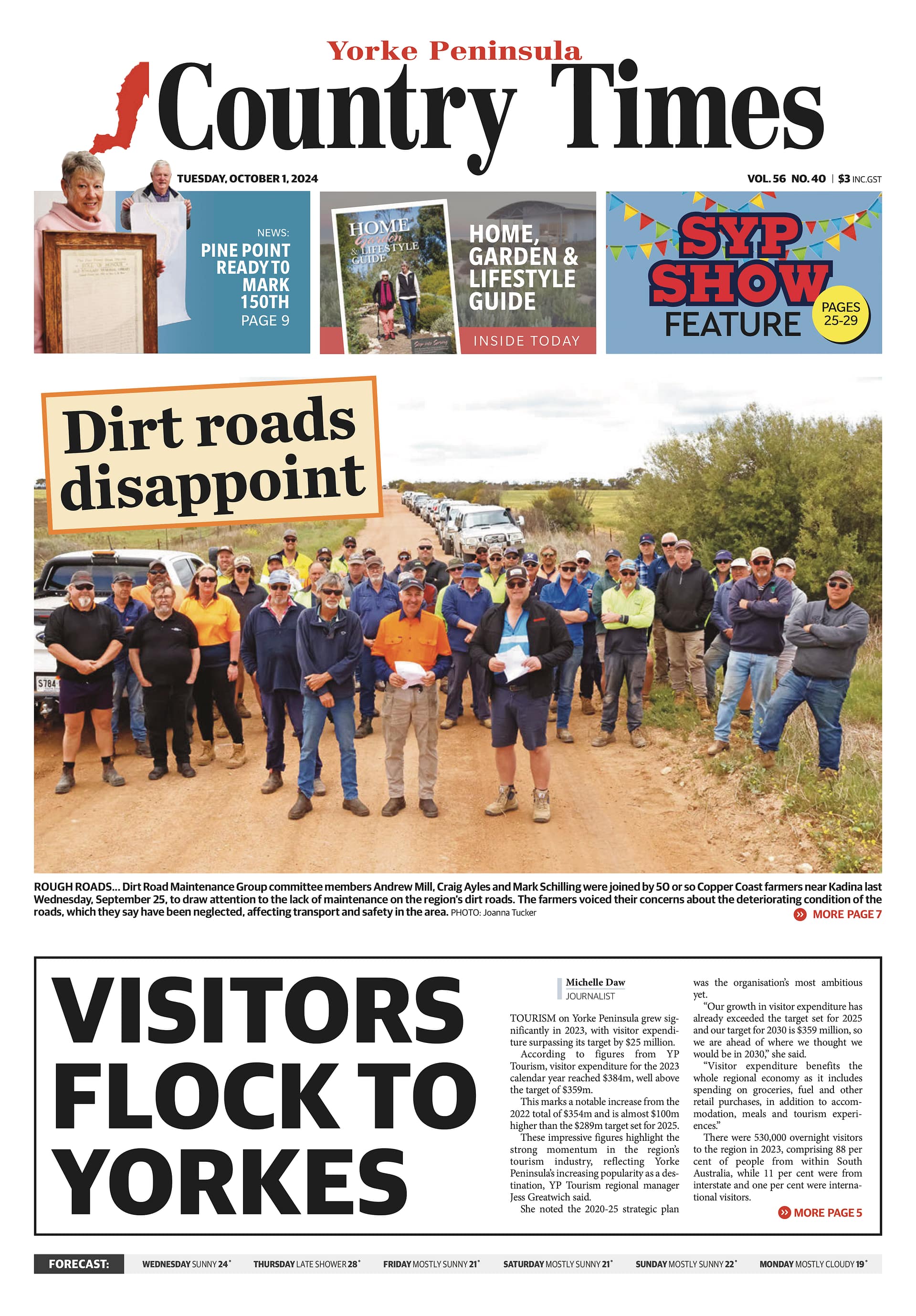 Yorke Peninsula Country Times 1 October 2024