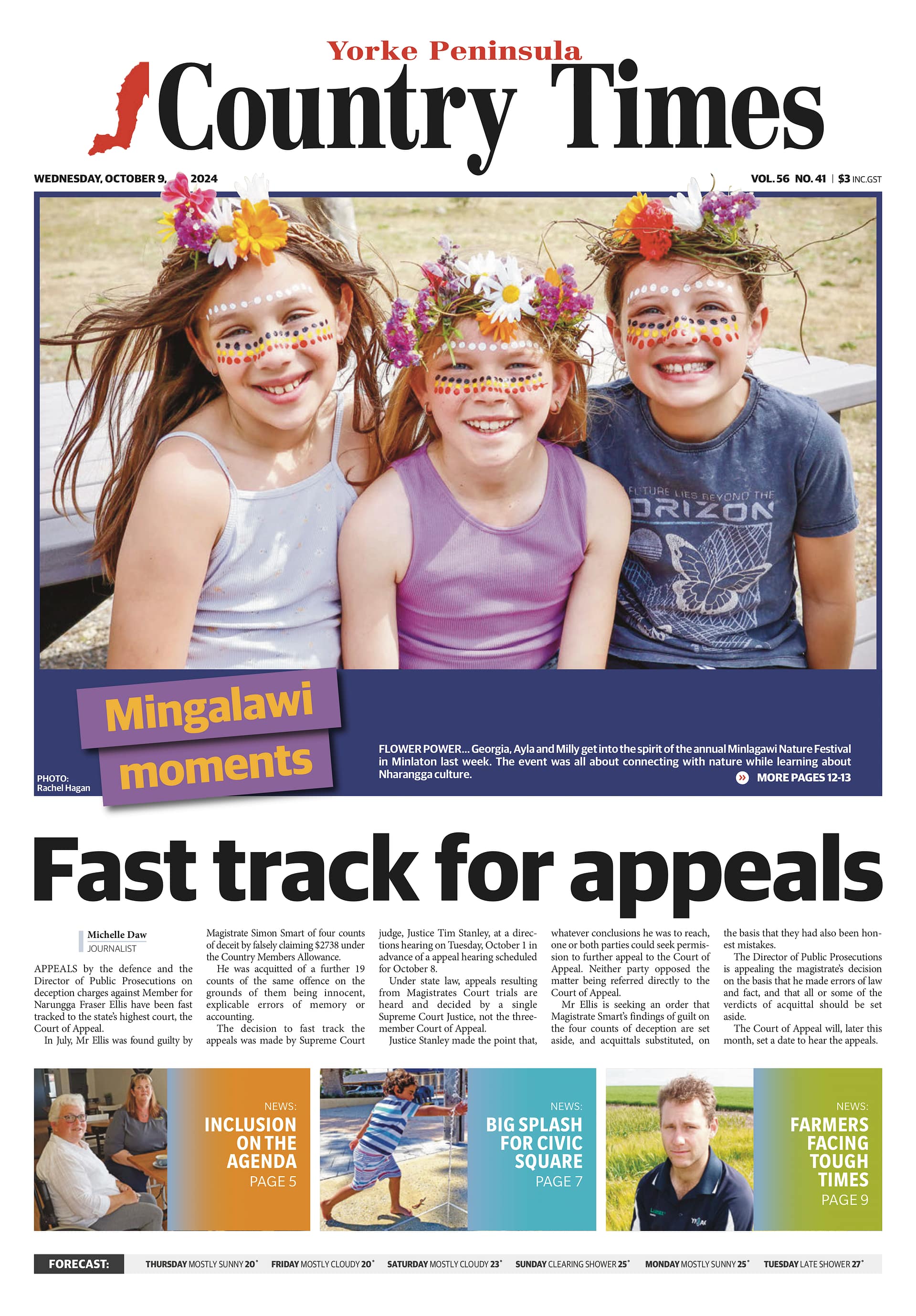 Yorke Peninsula Country Times 9 October 2024