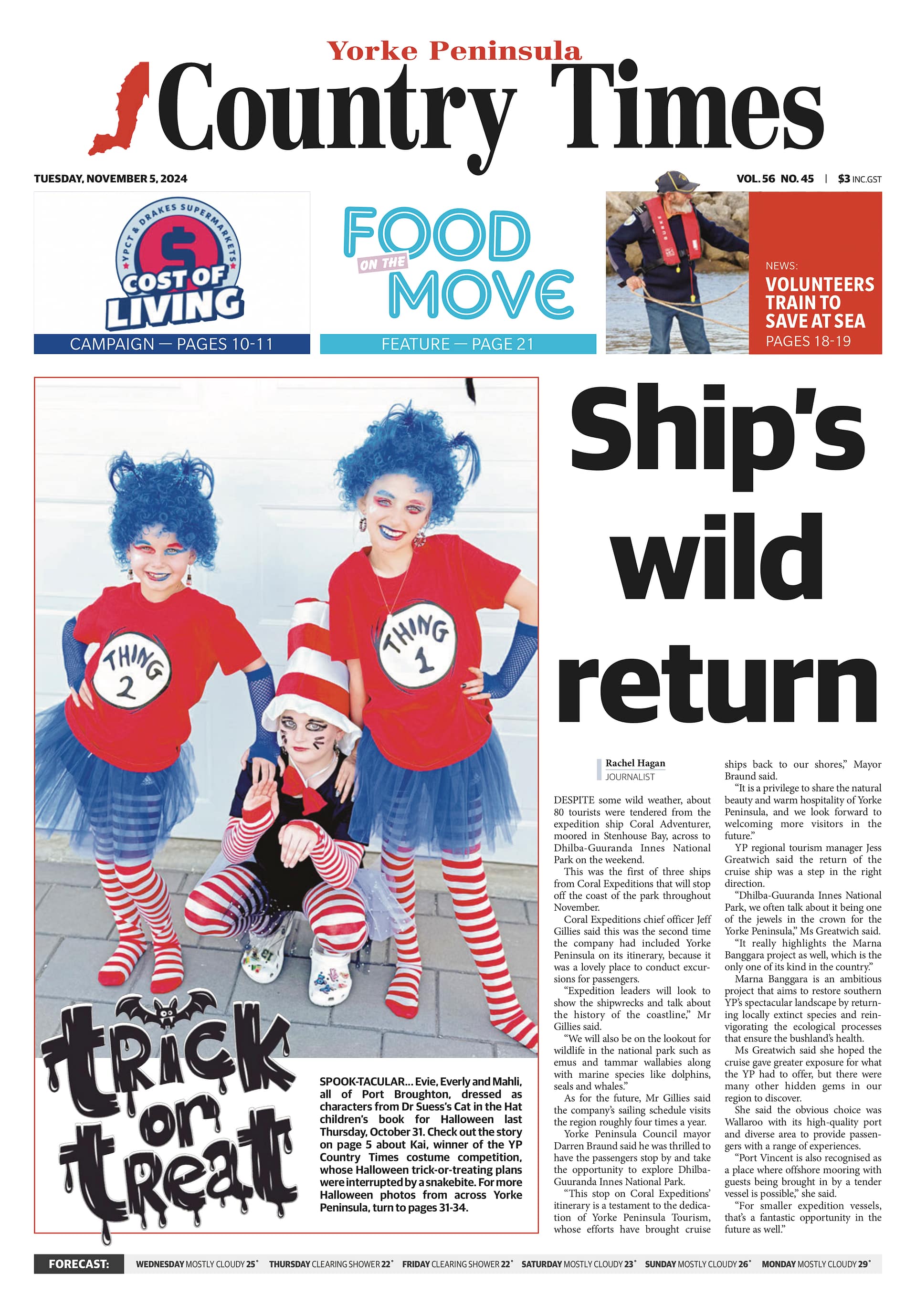 Yorke Peninsula Country Times 5 November 2024