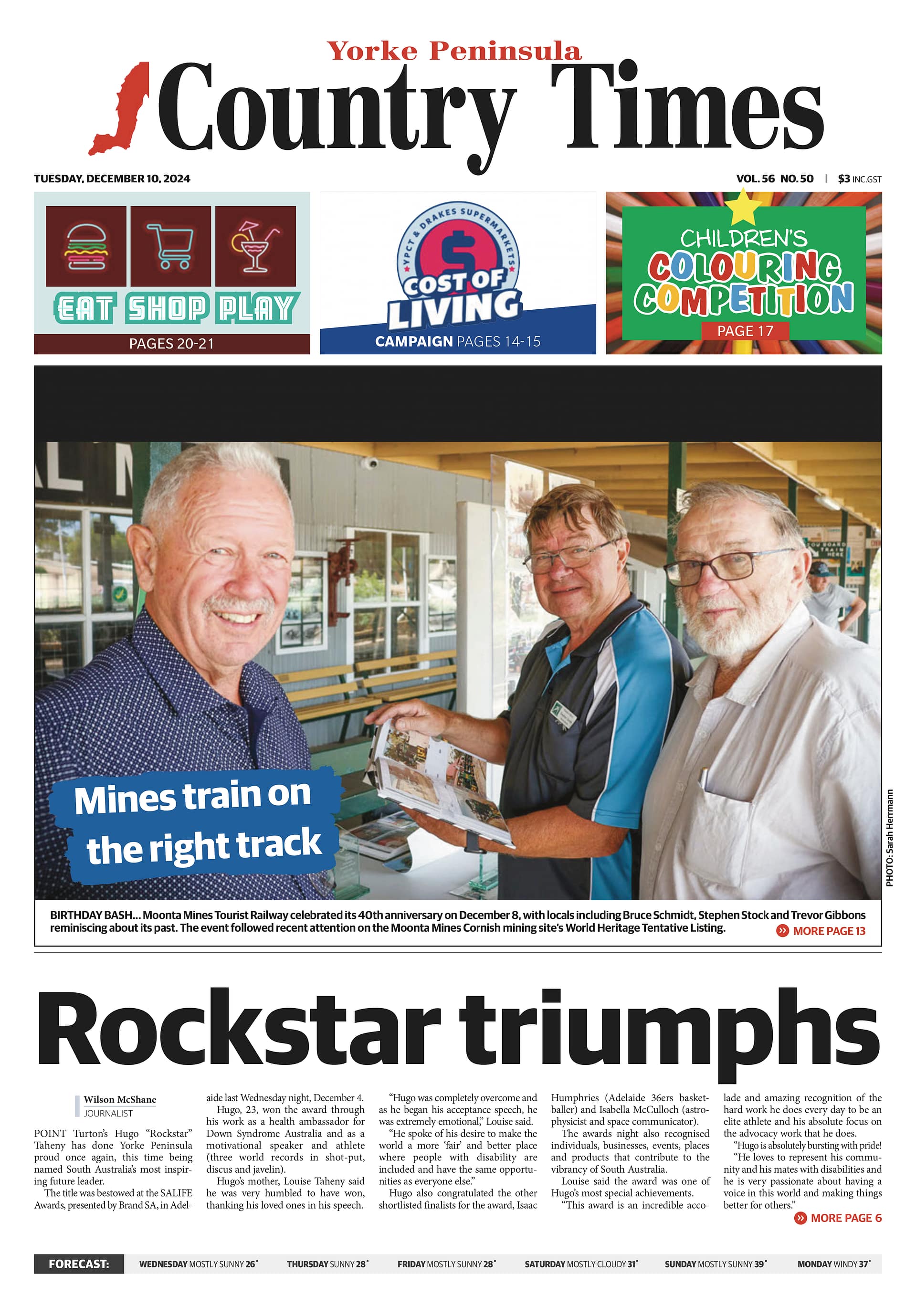 Yorke Peninsula Country Times 10 December 2024