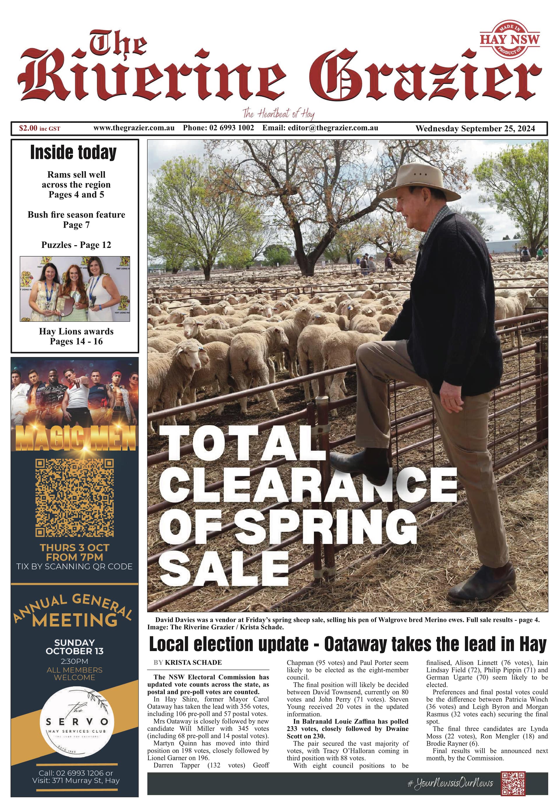The Riverine Grazier 25 September 2024