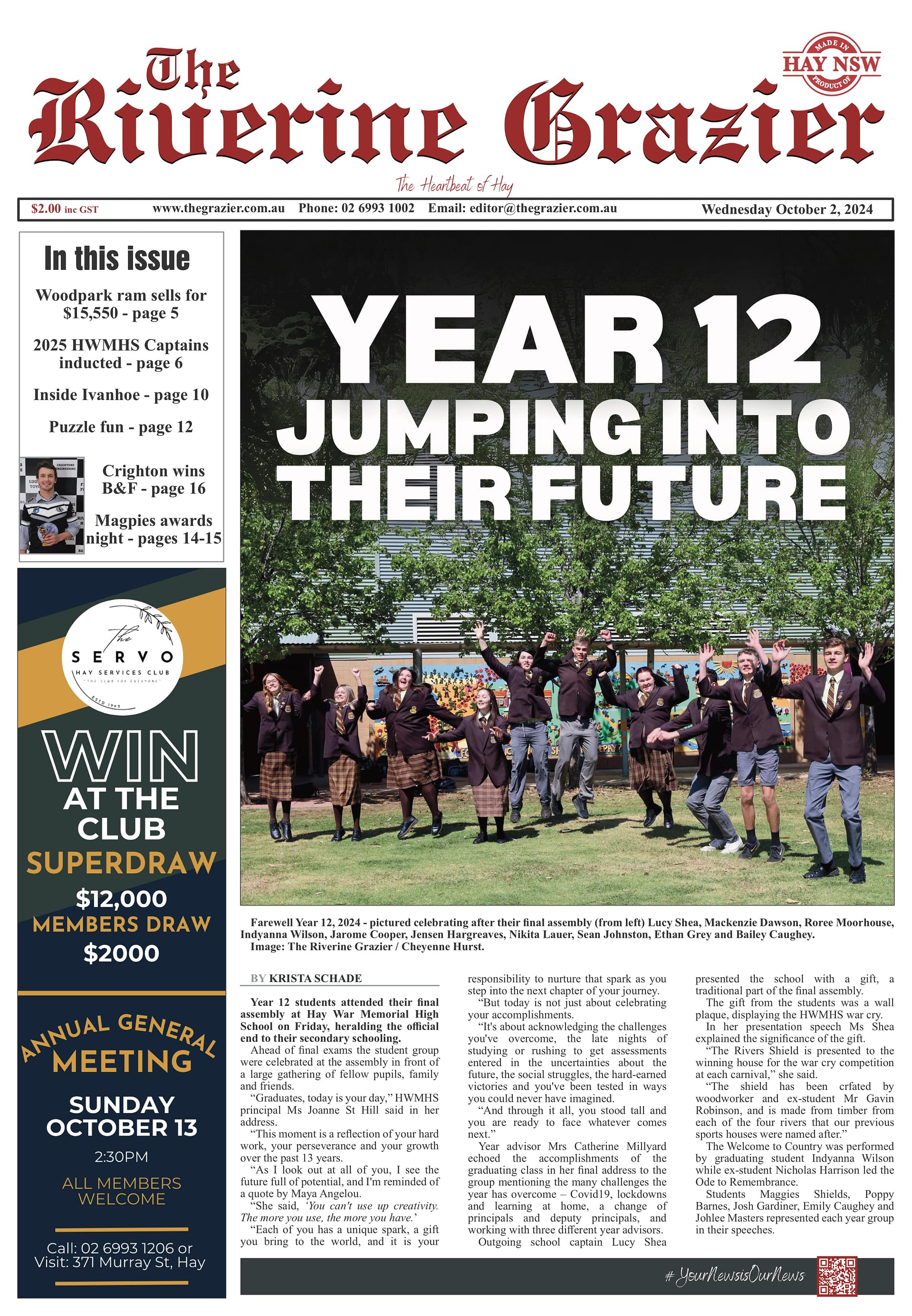 The Riverine Grazier 2 October 2024