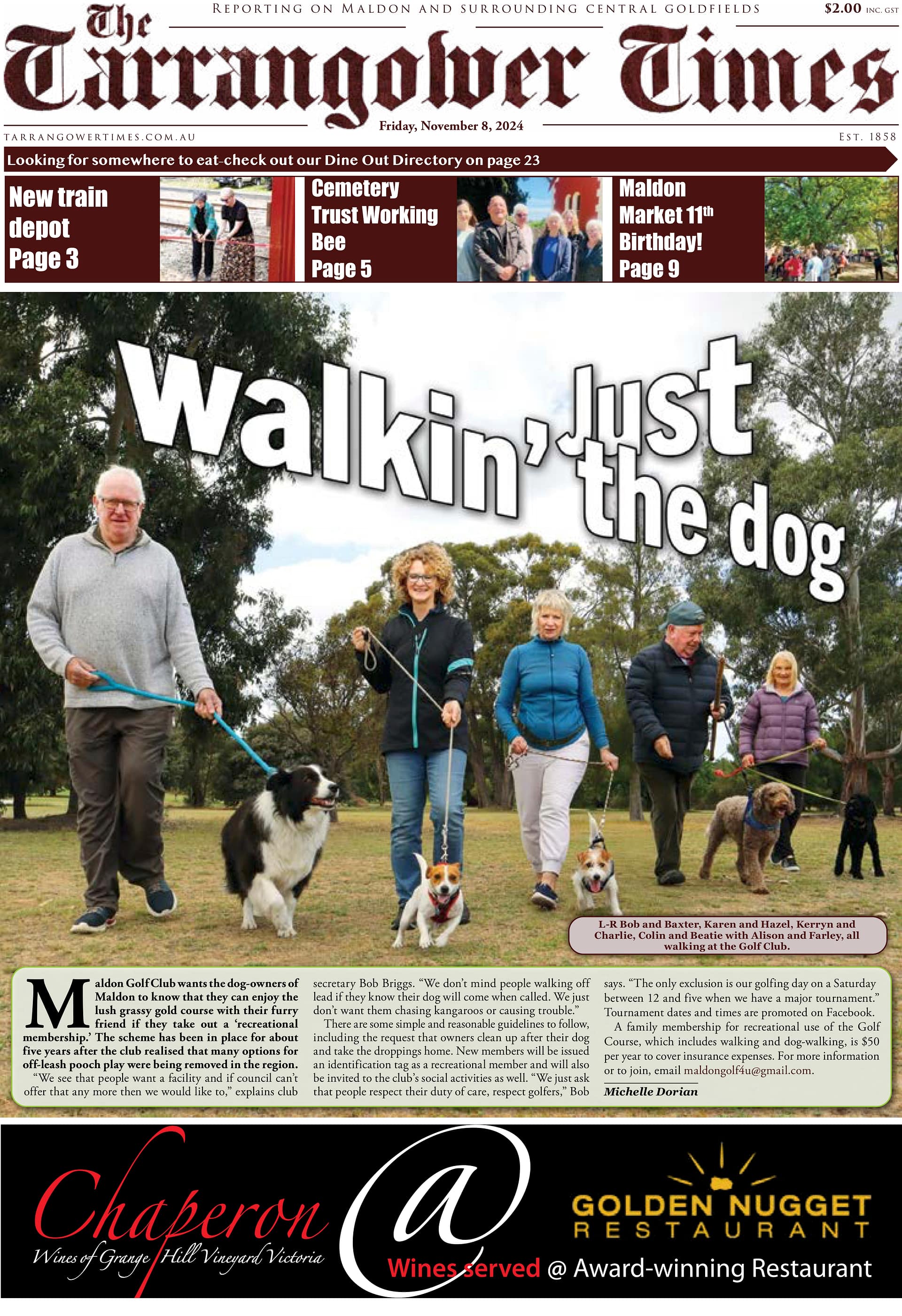 Tarrangower Times 8 November 2024