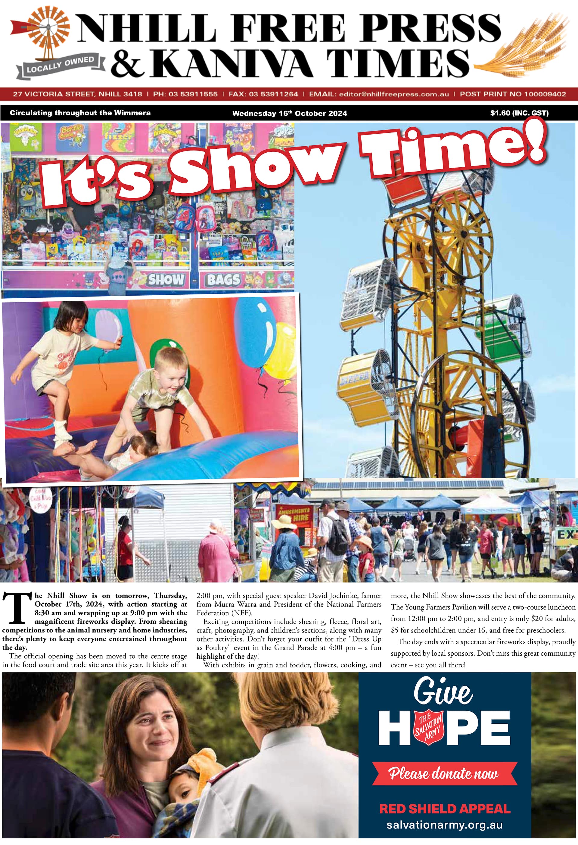 Nhill Free Press & Kaniva Times 16 October 2024
