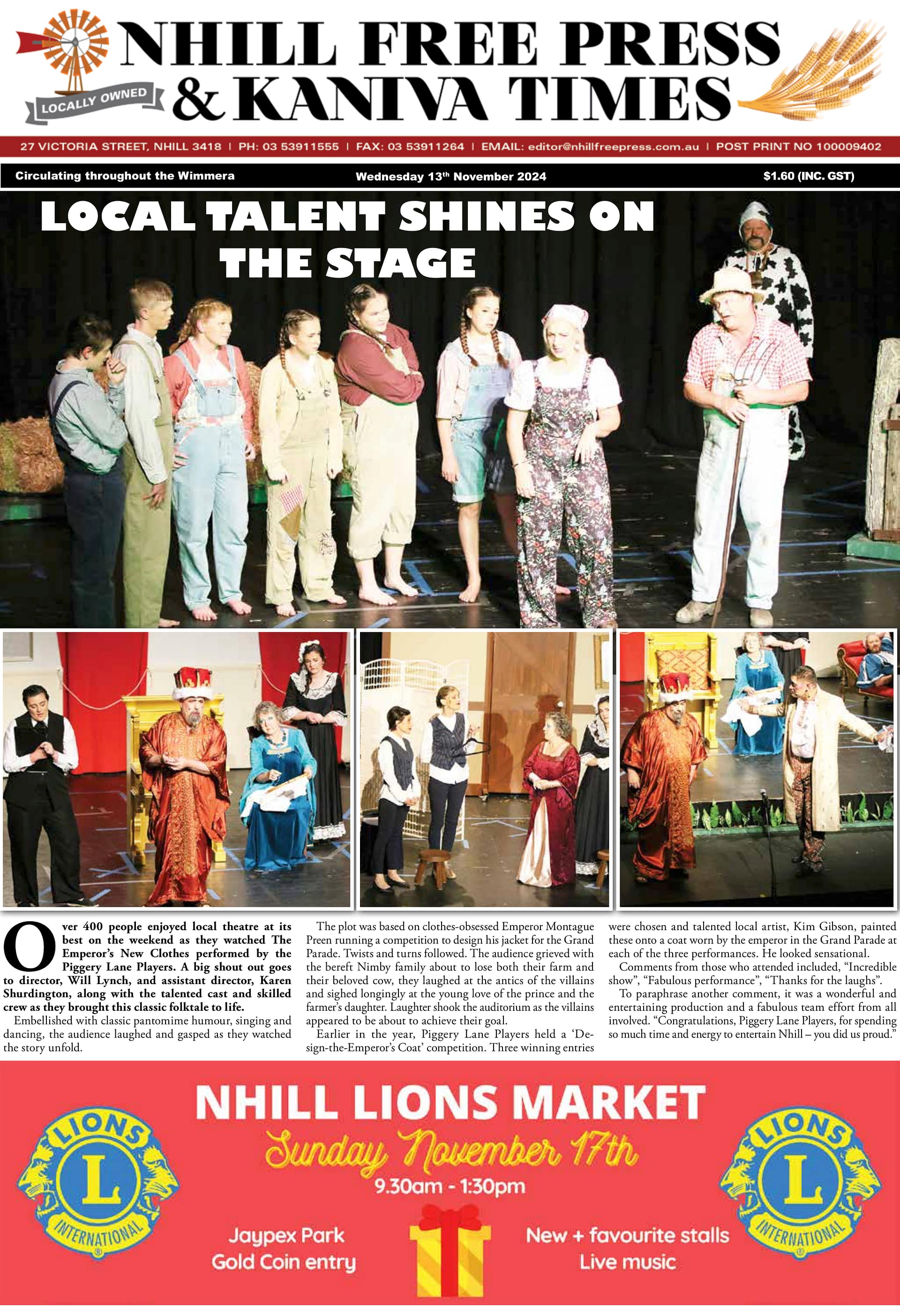 Nhill Free Press & Kaniva Times 13 November 2024