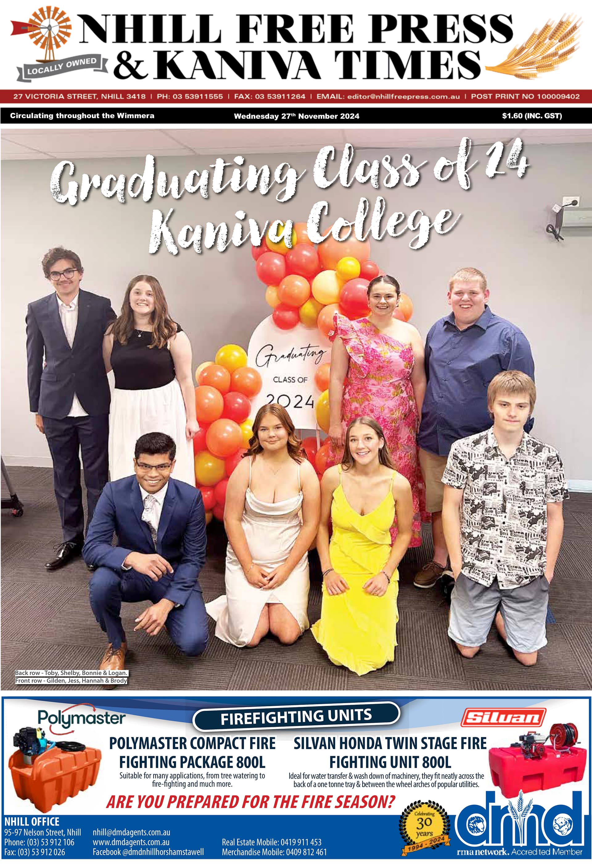 Nhill Free Press & Kaniva Times 27 November 2024