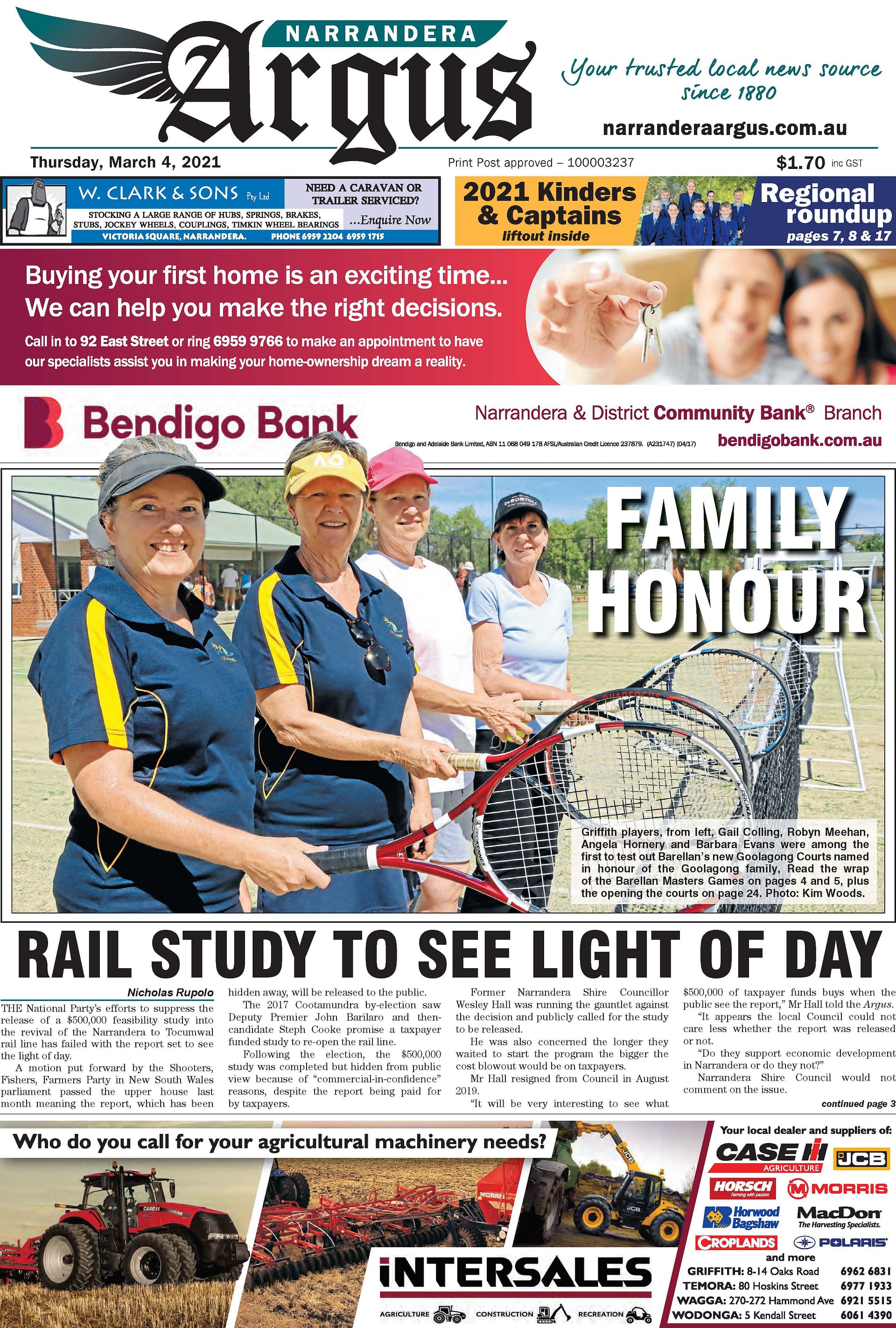 Narrandera Argus 4 March 2021