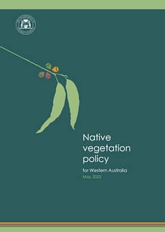 WA Native Vegetation Policy cover