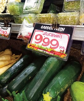 The price of fruit and vegetables has risen rapidly in Narrandera and elsewhere and local fruiter Vince Mercuri attributes the main reason to the wet weather in many growing areas driving up prices for these staples.
