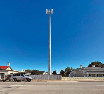 Artists impression of planned Telstra tower