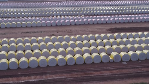 Bales of cotton