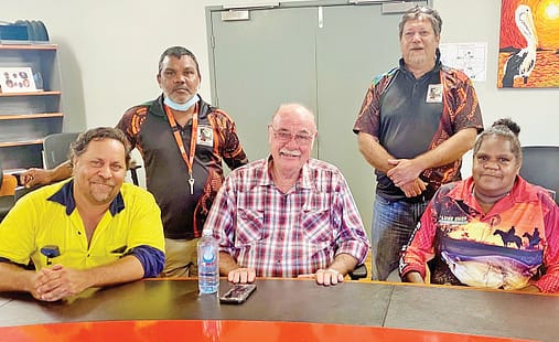Entsch with Hope Vale Council
