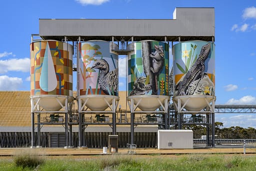 CBH silos Newdegate WA
