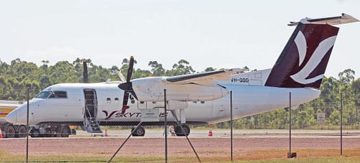 Plane on tarmac