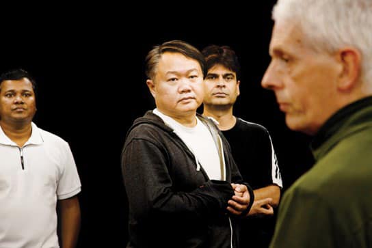 Play offers rare glimpse into view from the edge