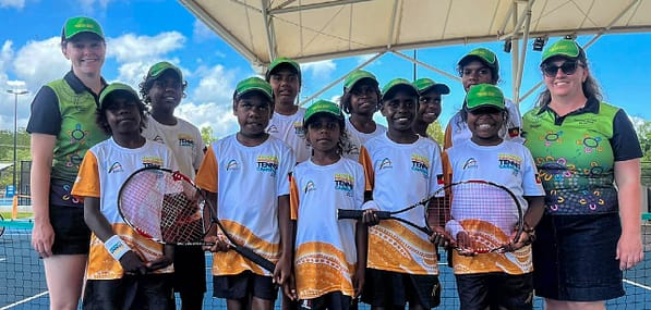 Barkly juniors compete in Indigenous tennis carnival