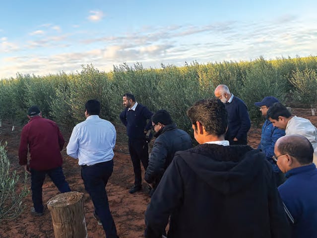 Senior government officials from India’s recently visited the Riverland