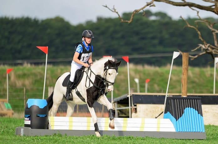 Nessa Lewis and Mister Bandit from Emu Creek Pony Club and representing Wannon zone placed eighth in grade five division A.