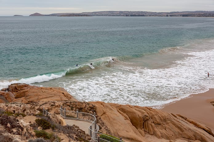 Knights beach located at Port Elliot