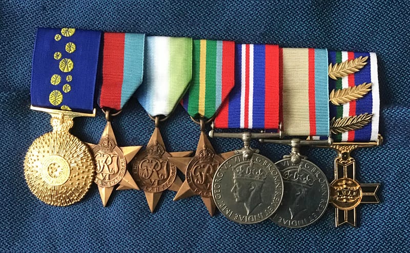 Frank's medals
