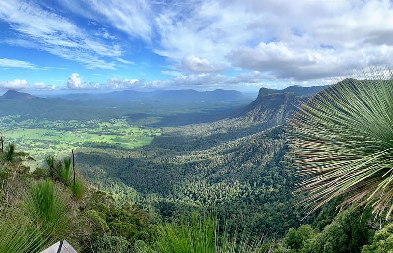 Border Ranges view