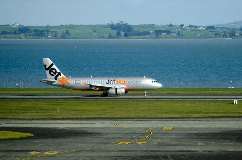 jetstar at Auckland