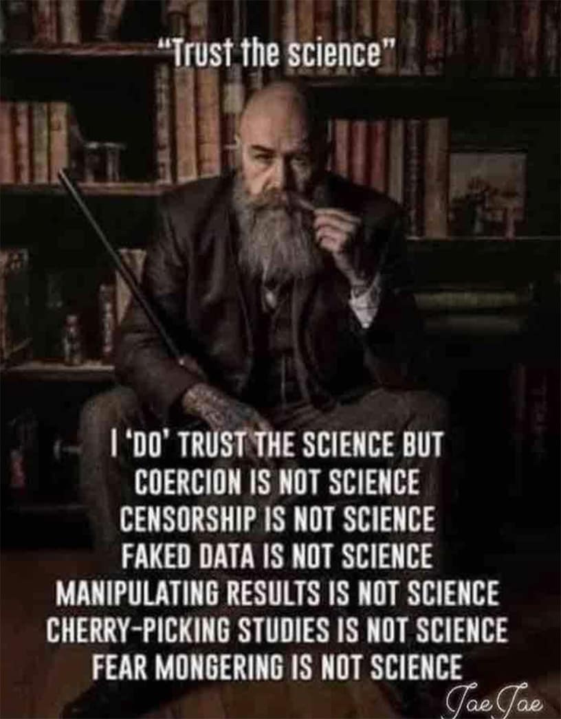 Trust the science image
