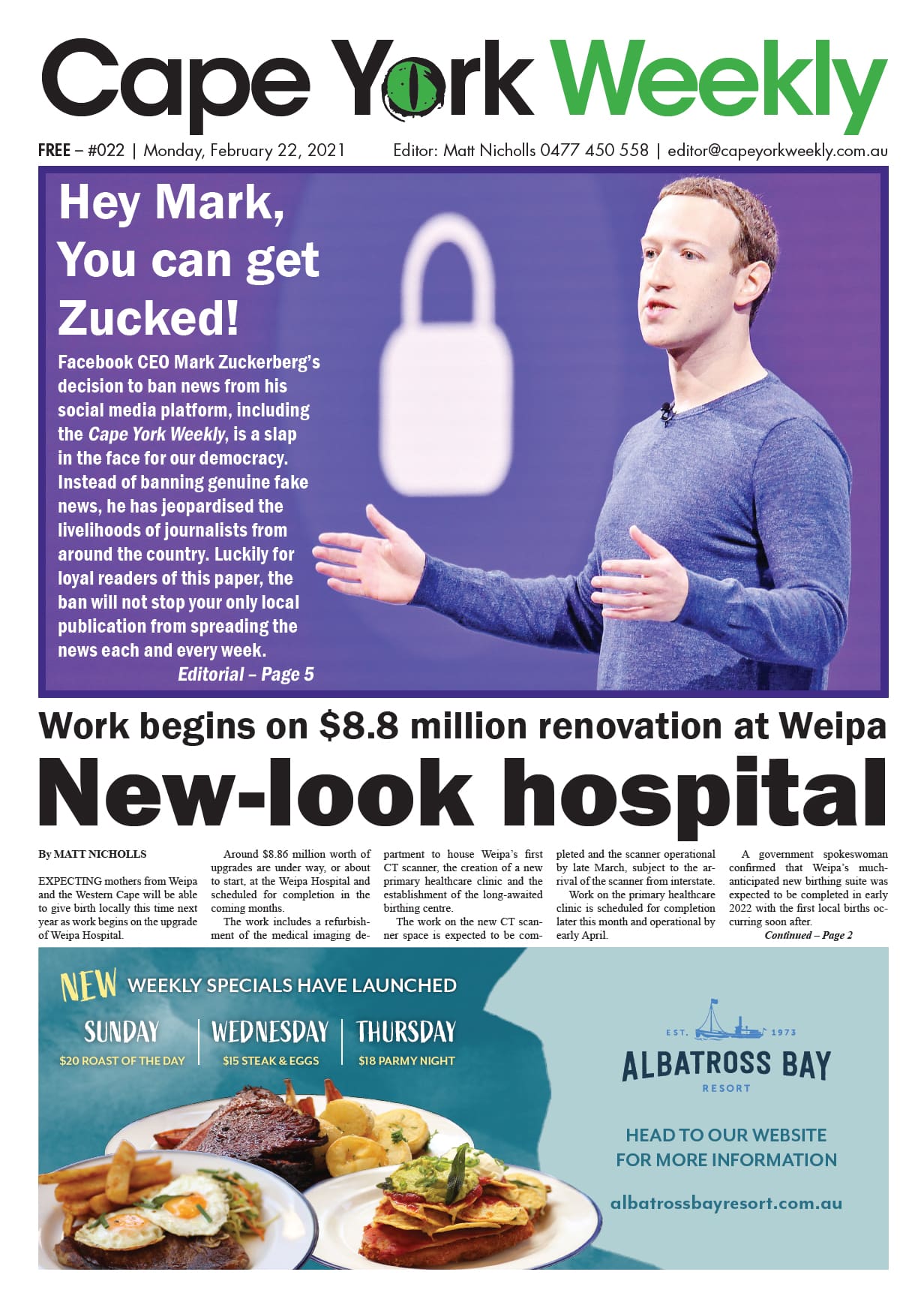 Cape York Weekly 22 February 2021