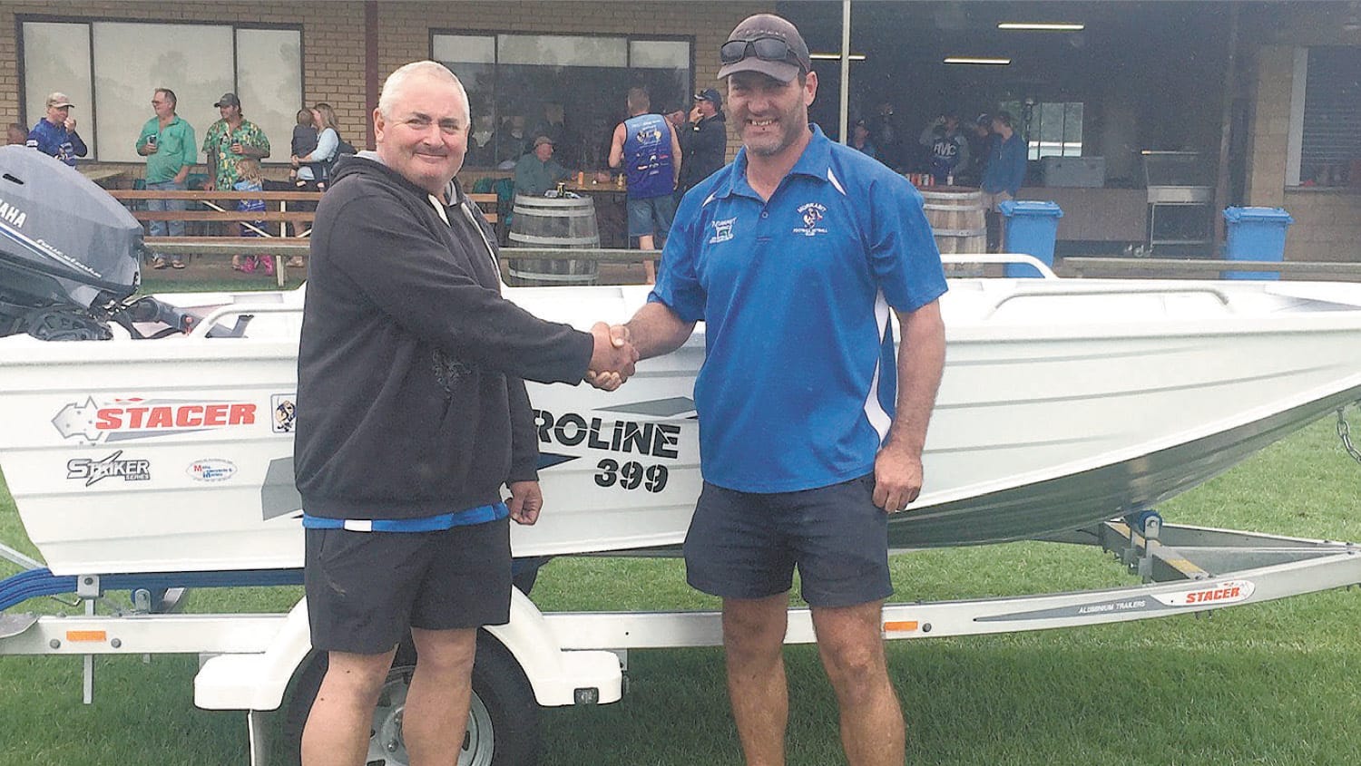 Major prize winner, Chris Wagner