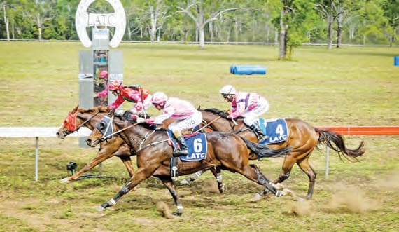 Laura races