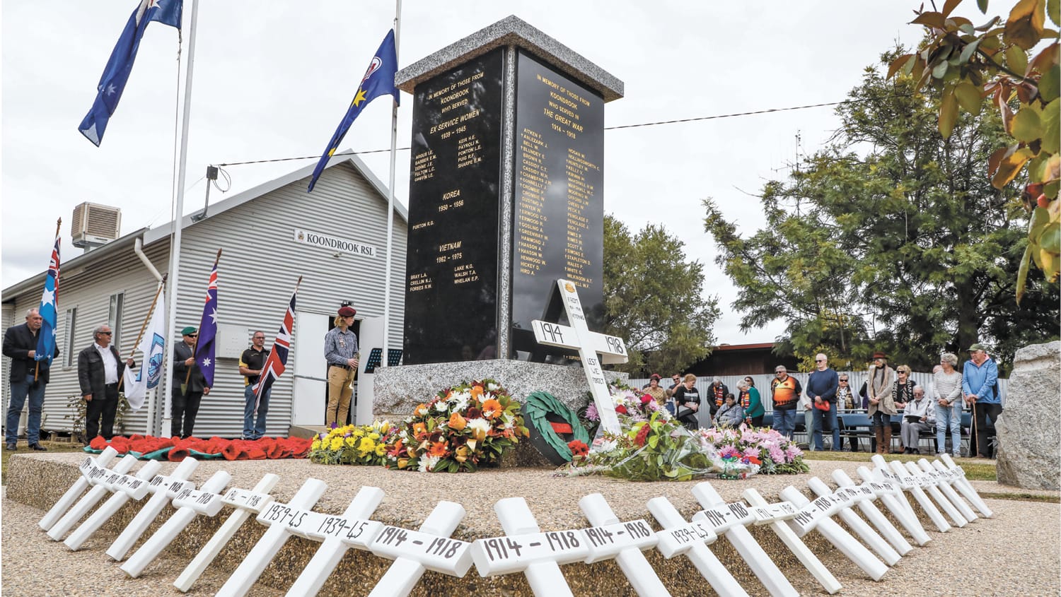 Anzac Day at Koondrook