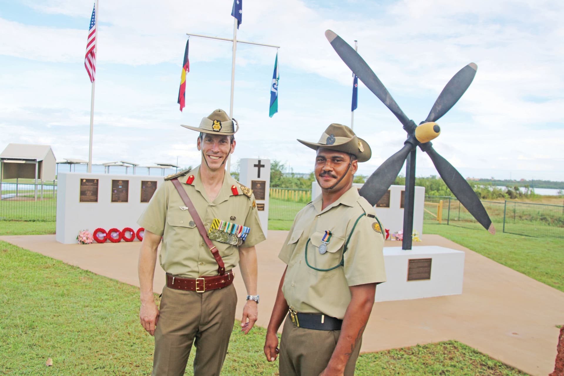 Brigadier Ascough and Private Sigai
