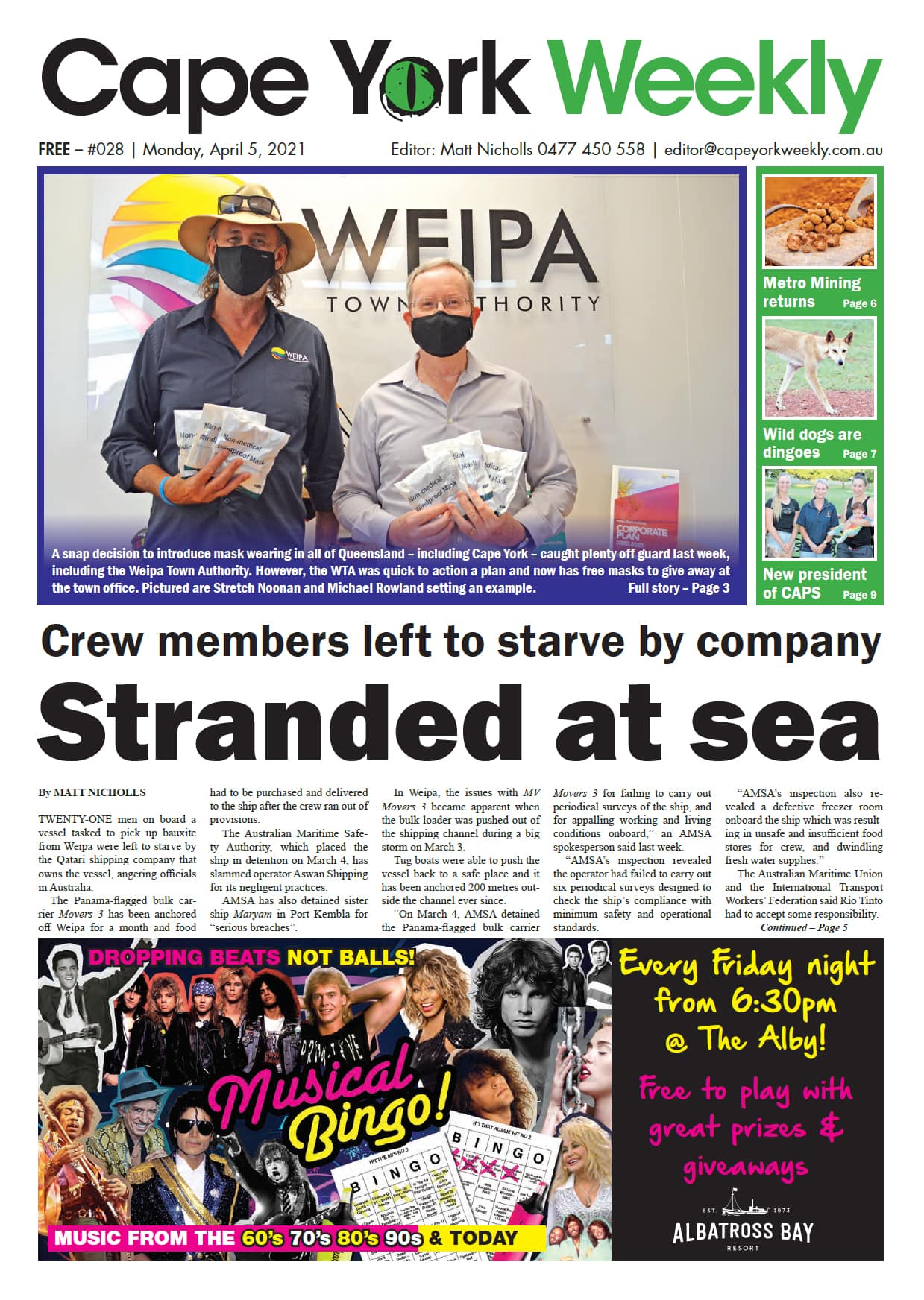 Cape York Weekly 5 April 2021