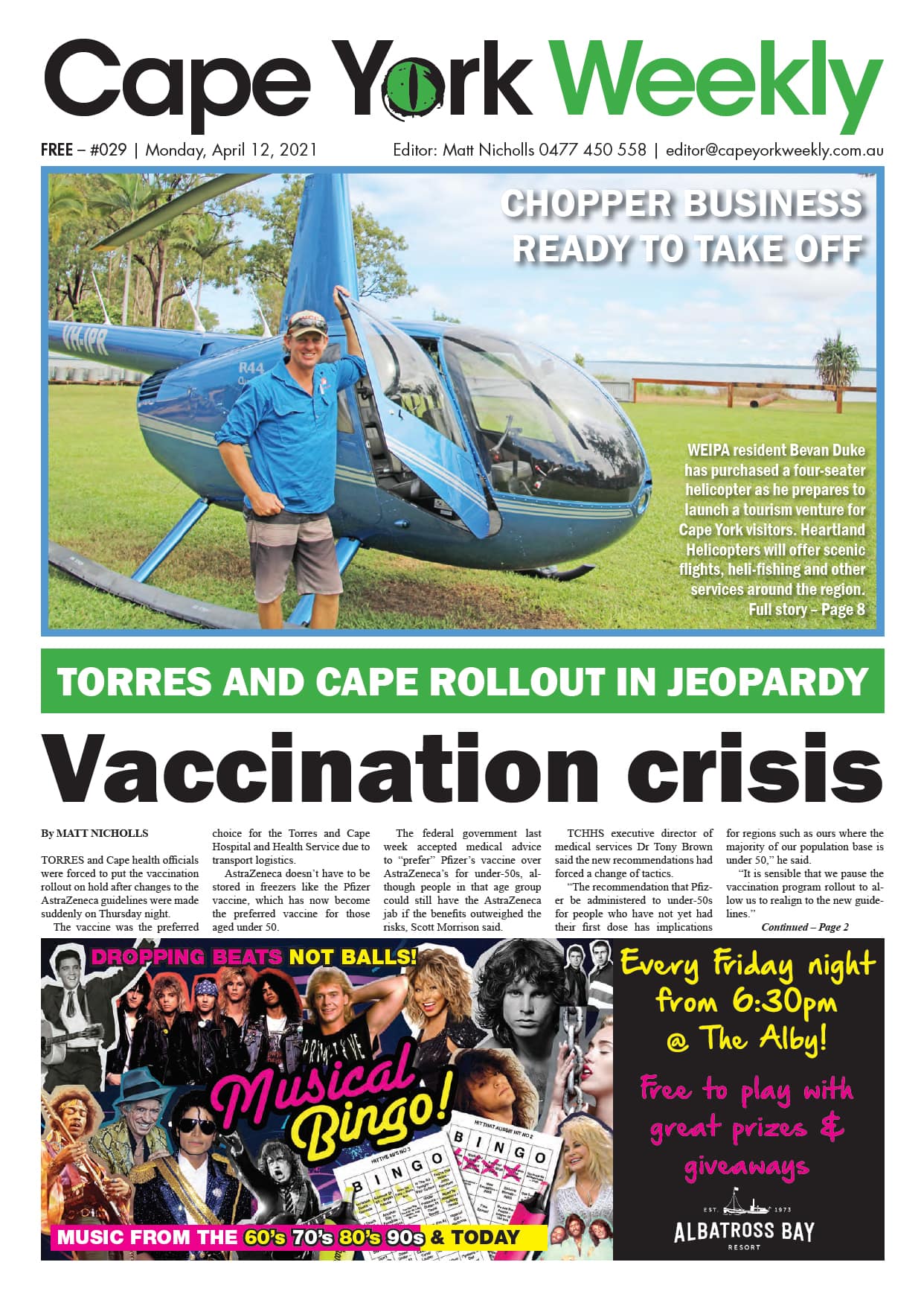 Cape York Weekly 12 April 2021
