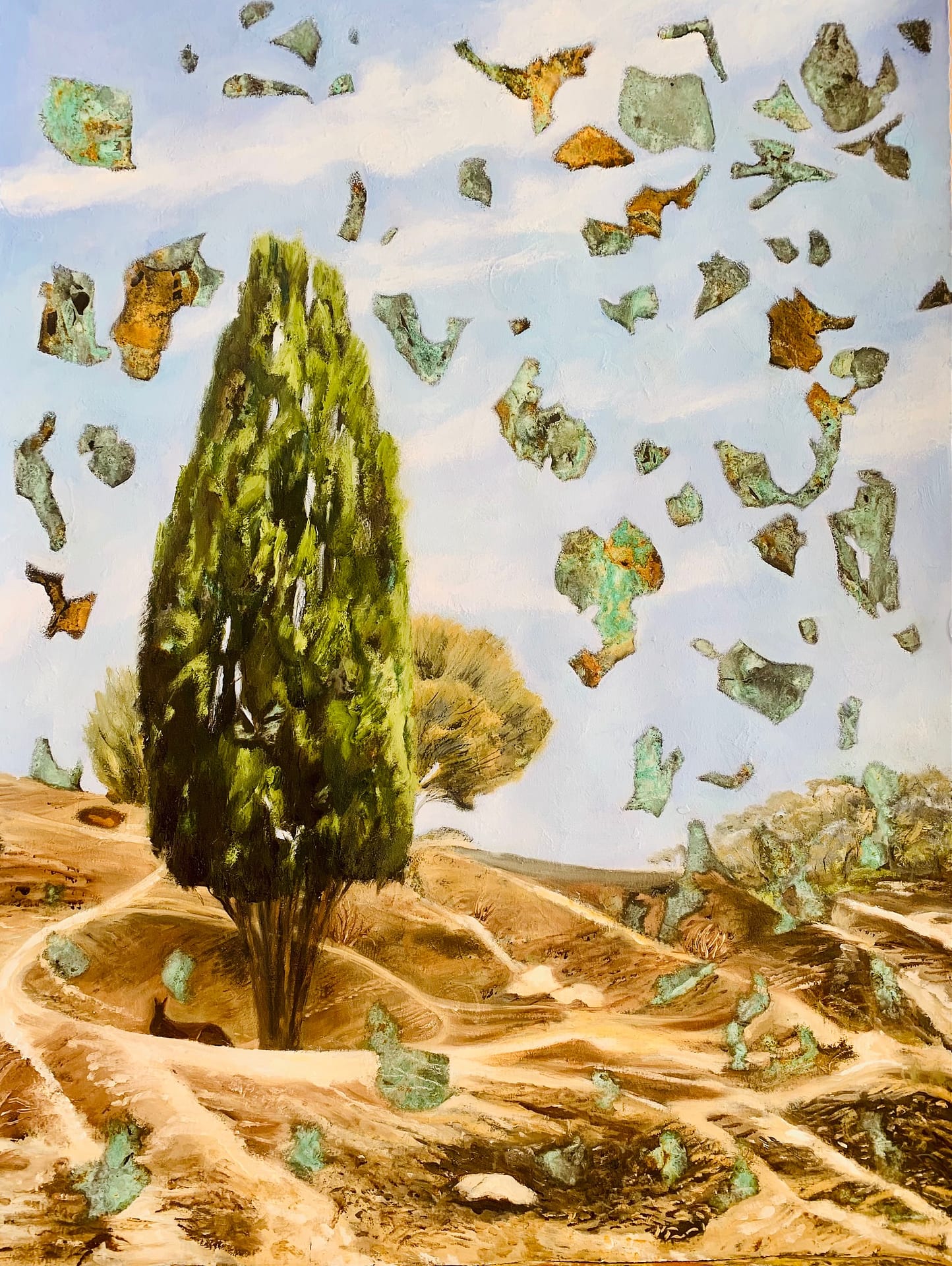 Caroline Taylor painting