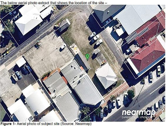 Site for proposed medical centre