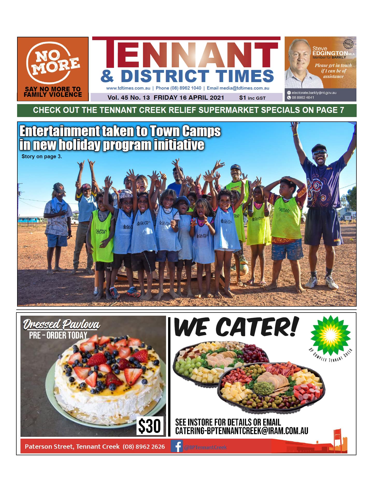 Tennant & District Times 16 April 2021