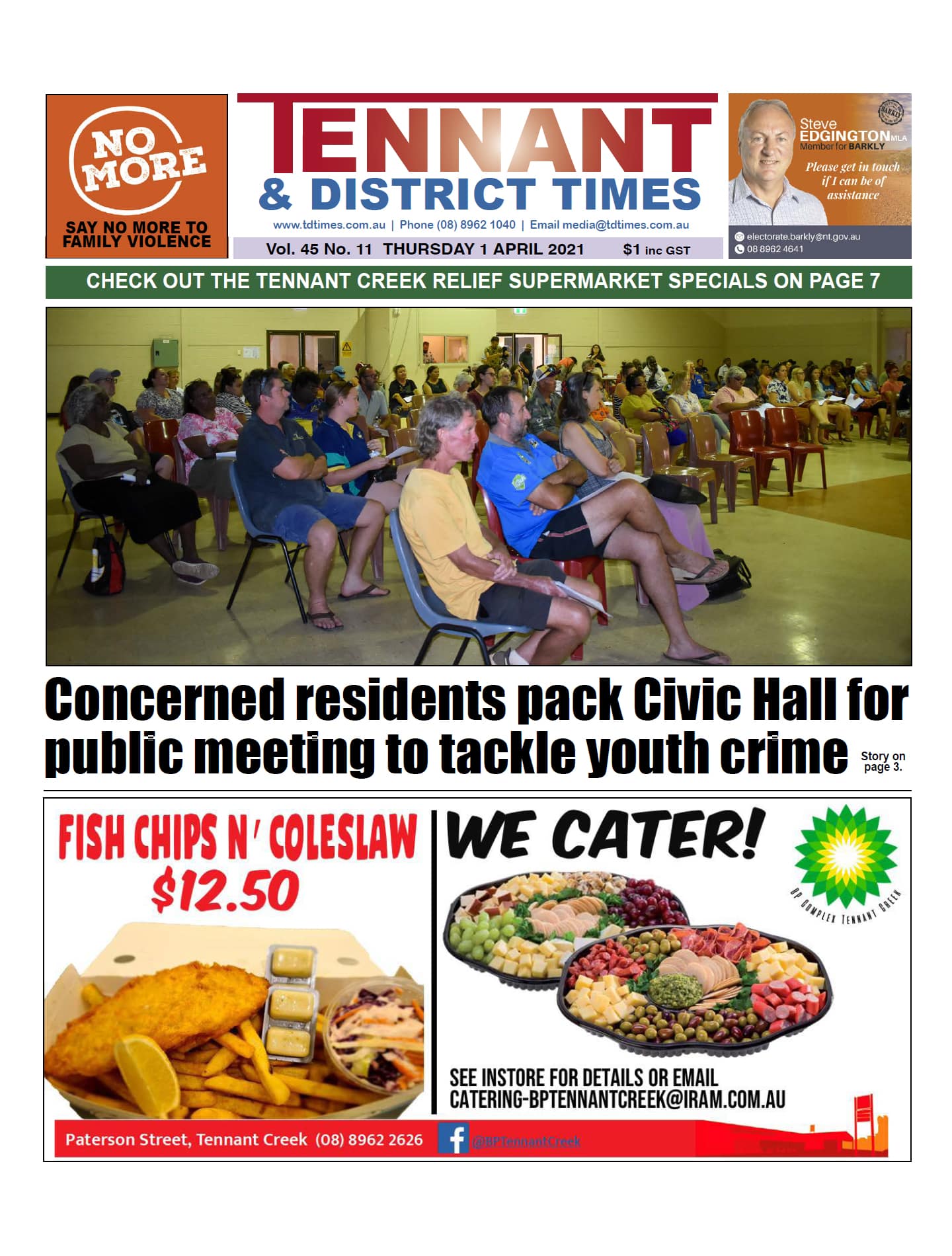 Tennant & District Times 1 April 2021