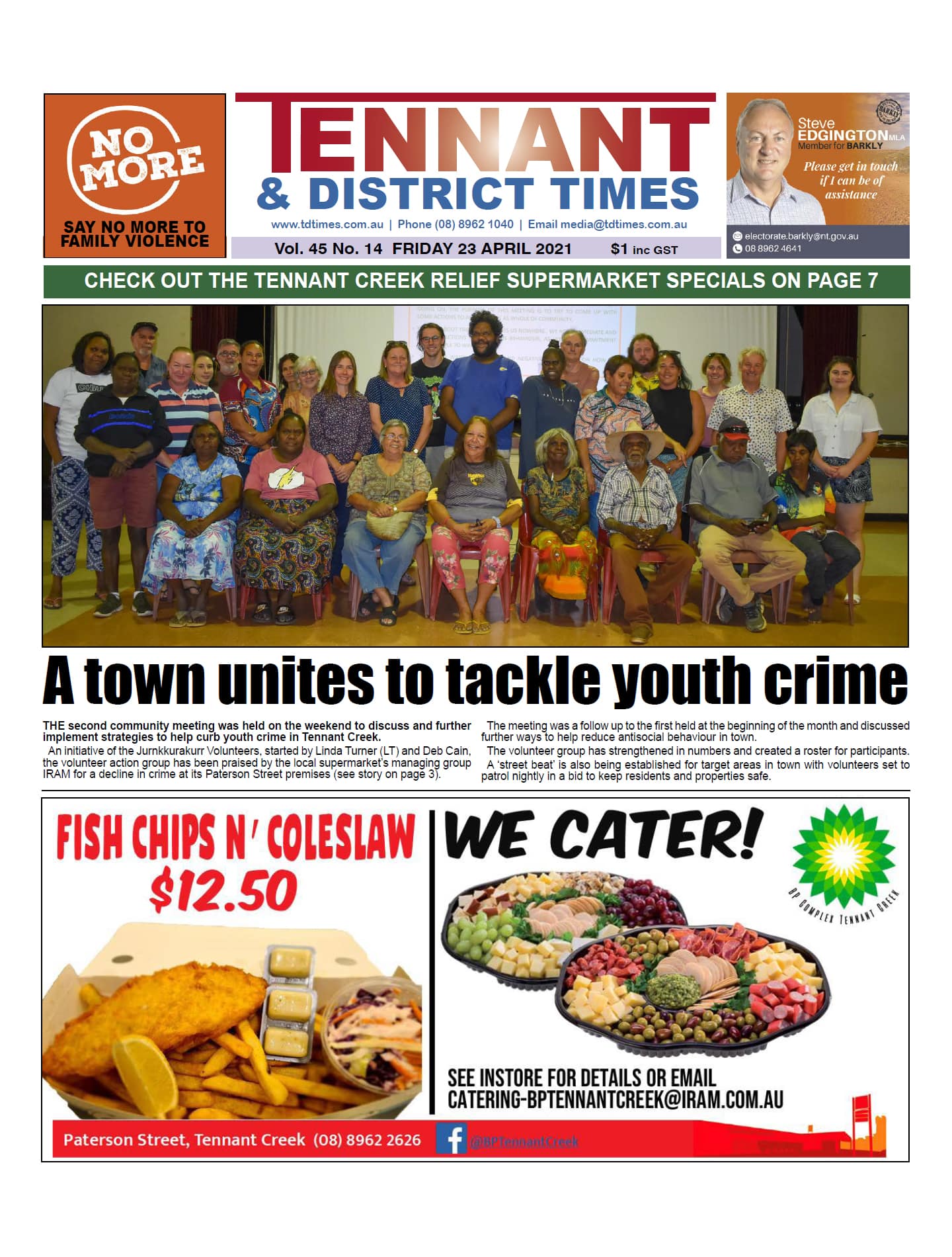 Tennant & District Times 23 April 2021