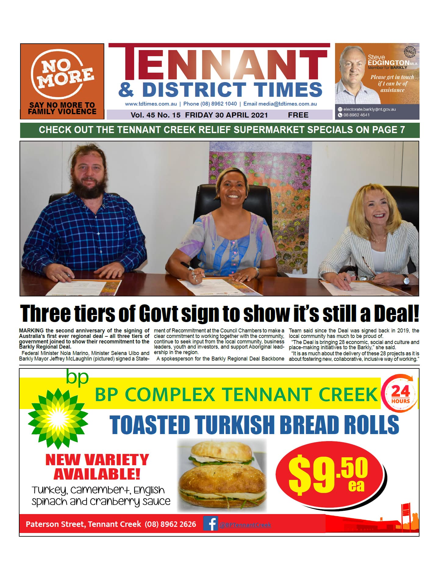Tennant & Dsitrict Times 30 April 2021