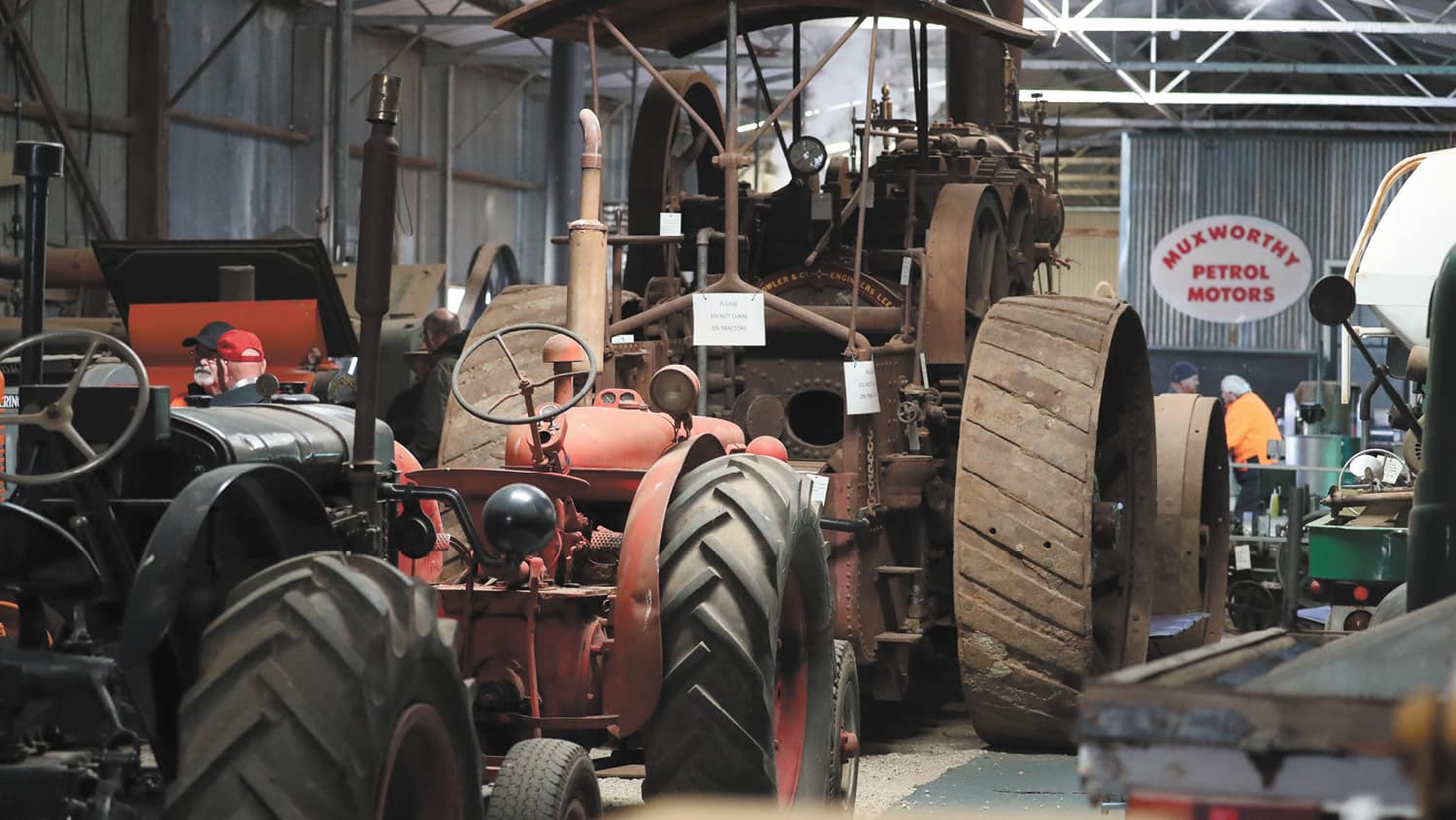 Range of tractors