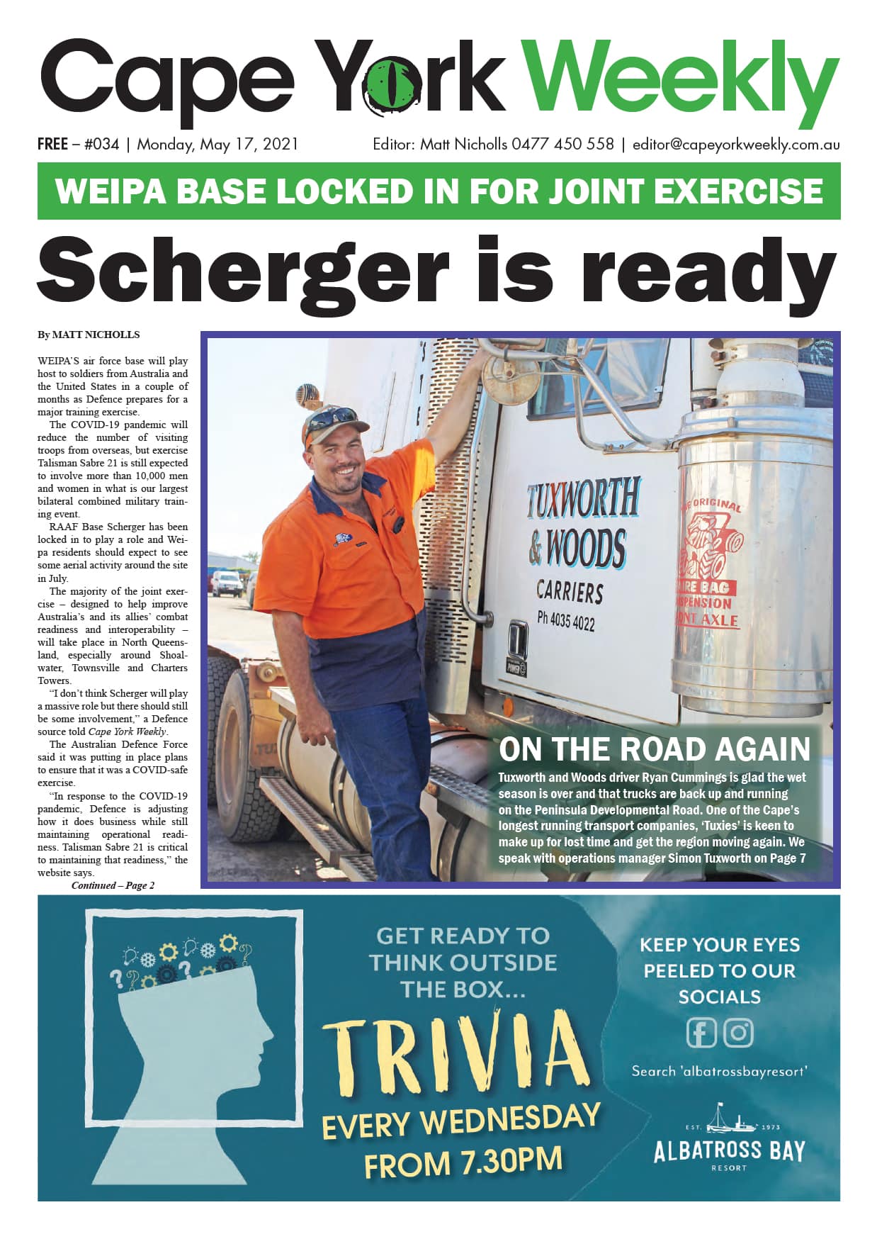 Cape York Weekly 17 May 2021