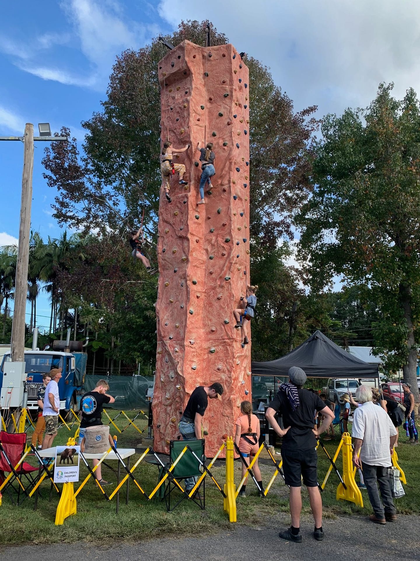 Climbing wall