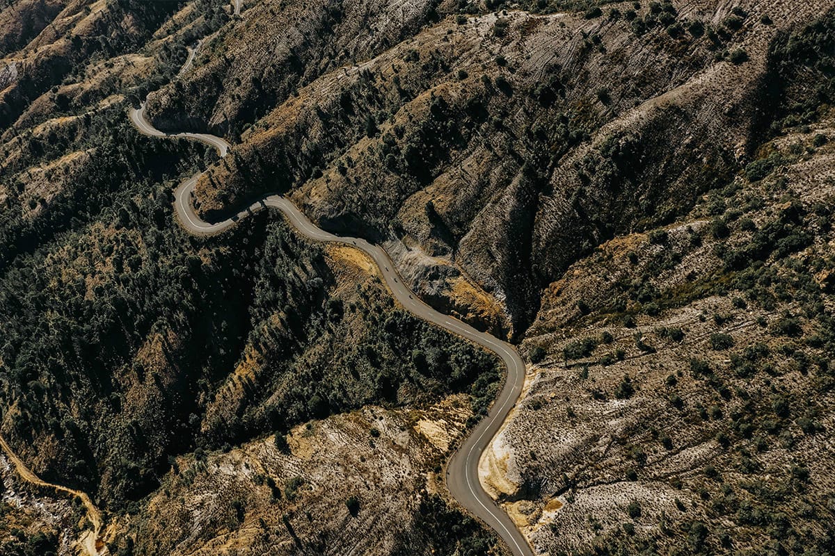 Wide open road