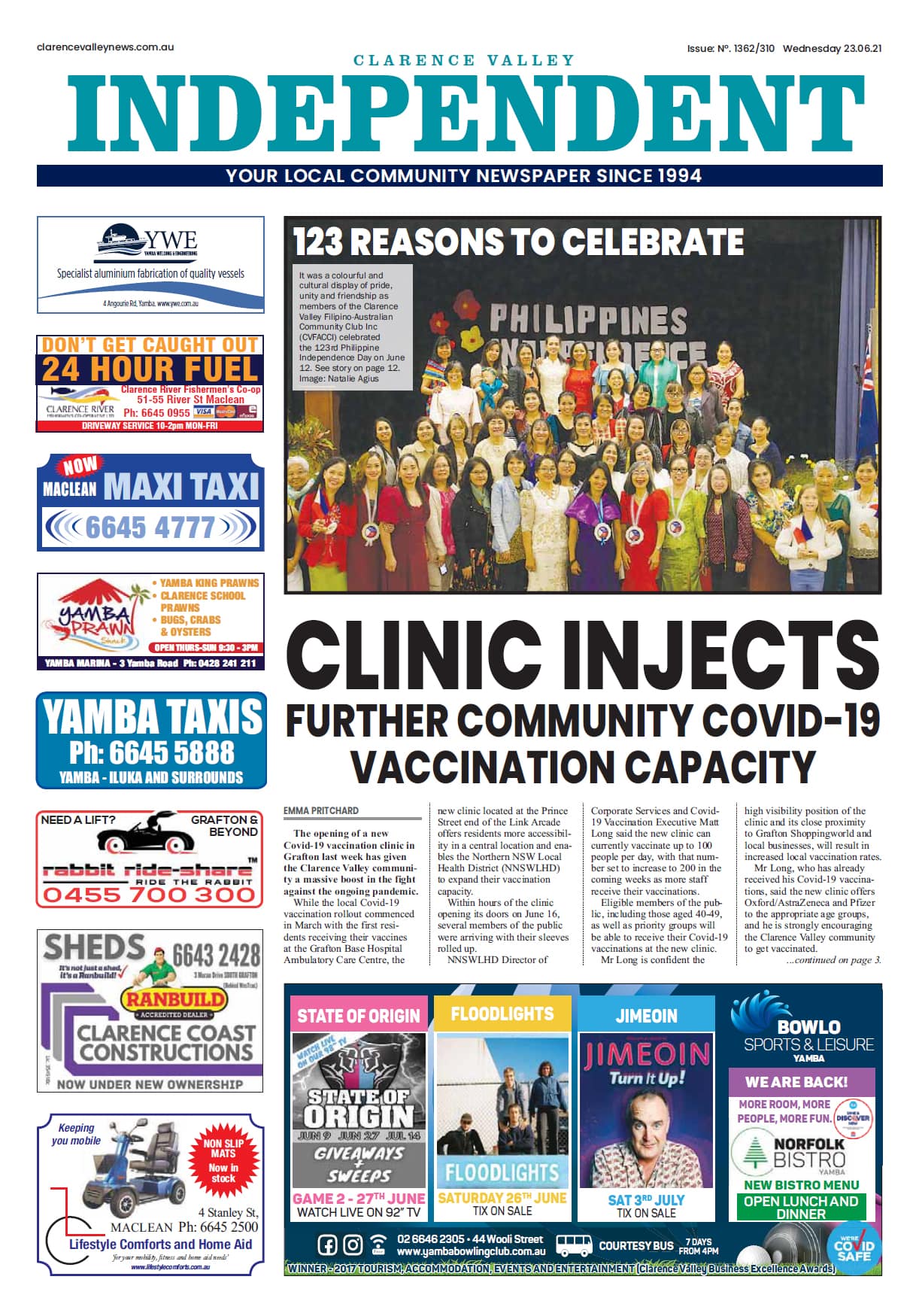 Clarence Valley Independent 23 June 2021