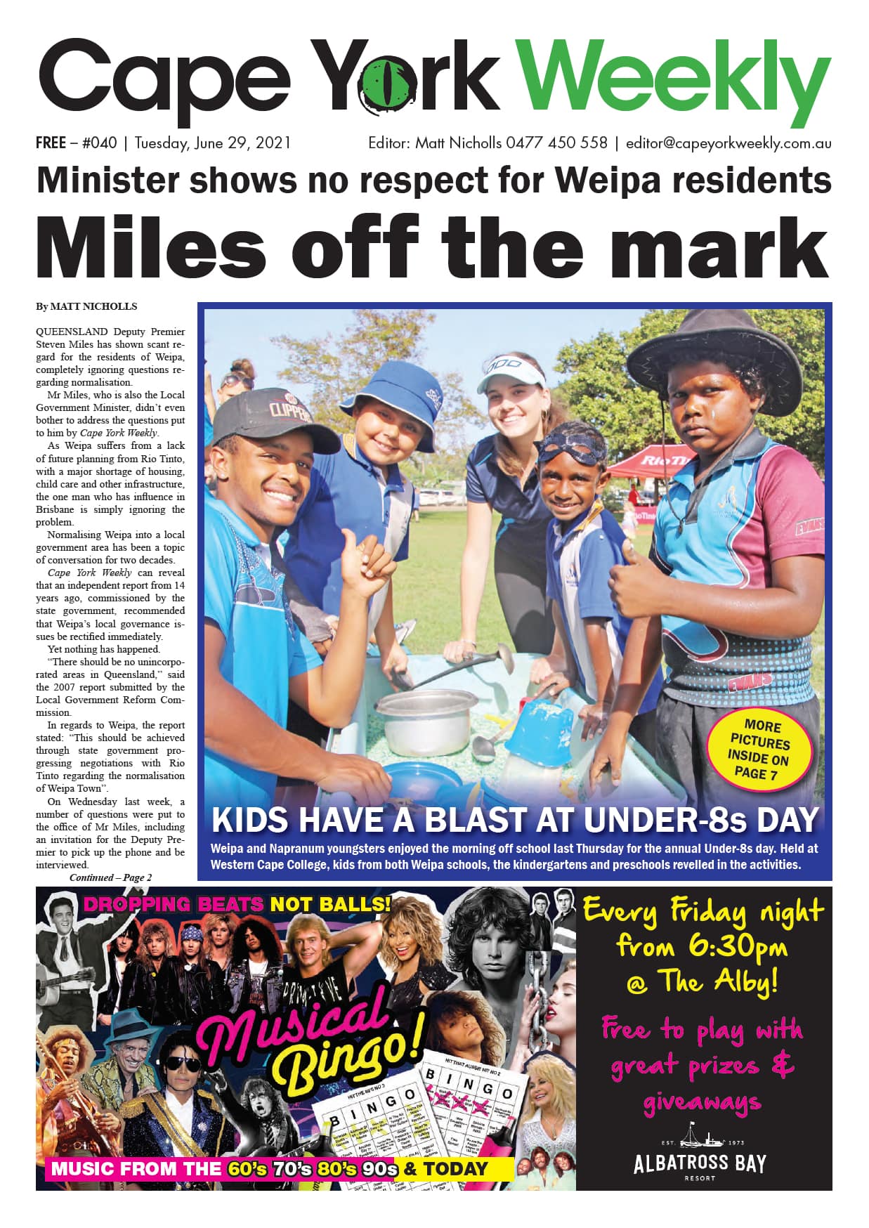 Cape York Weekly 29 June 2021