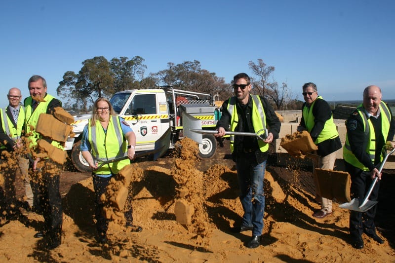 Turning the sod ceremony