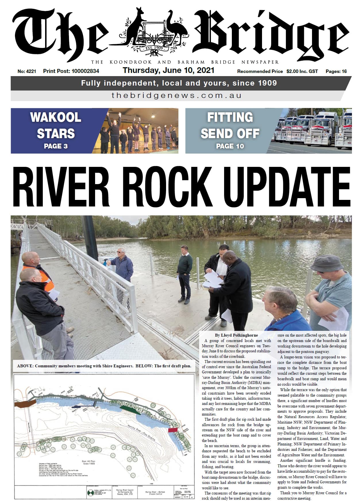 The Koondrook and Barham Bridge Newspaper 10 June 2021